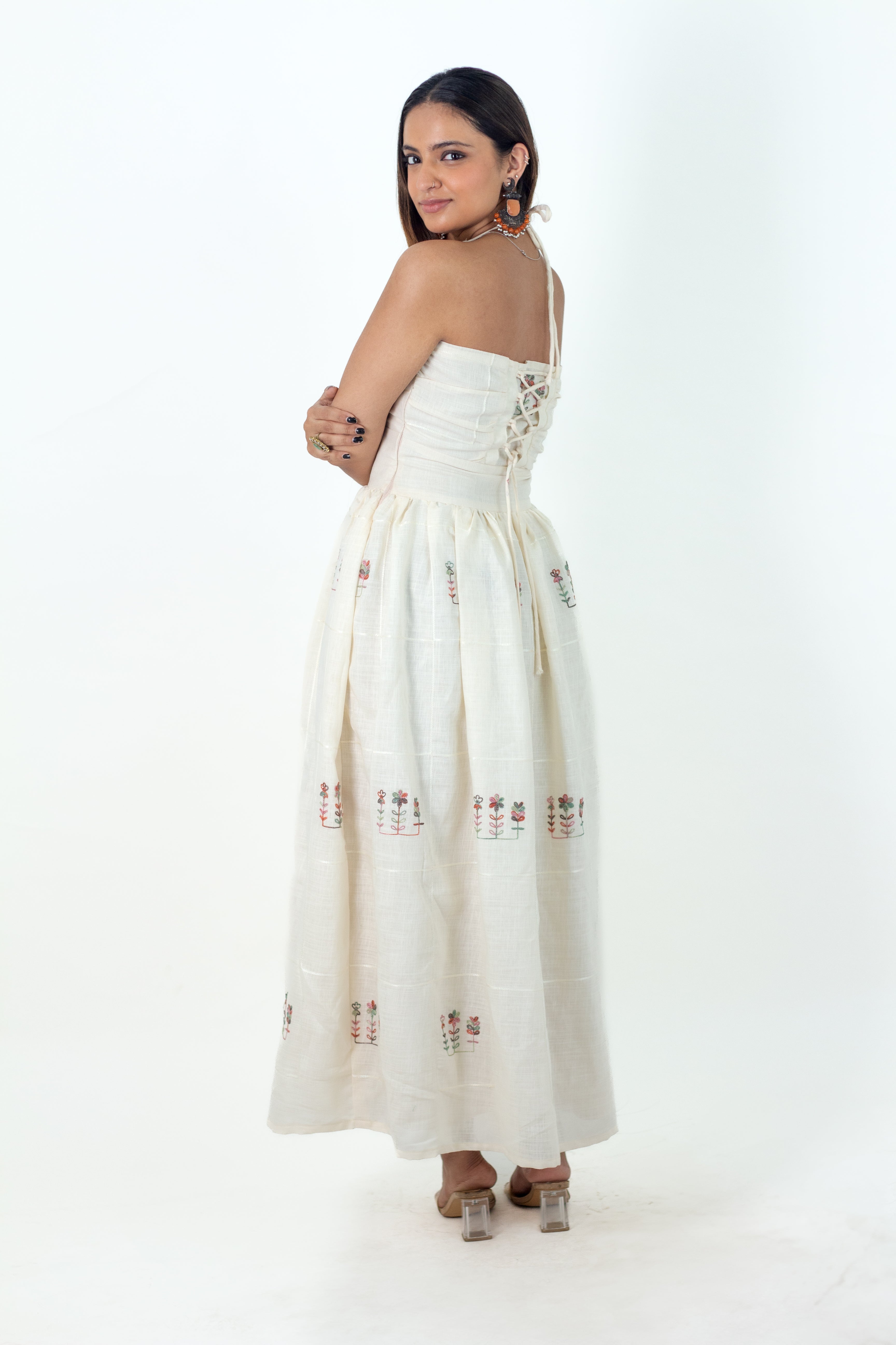 Heer Halter Maxi Dress