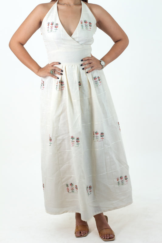 Heer Halter Maxi Dress