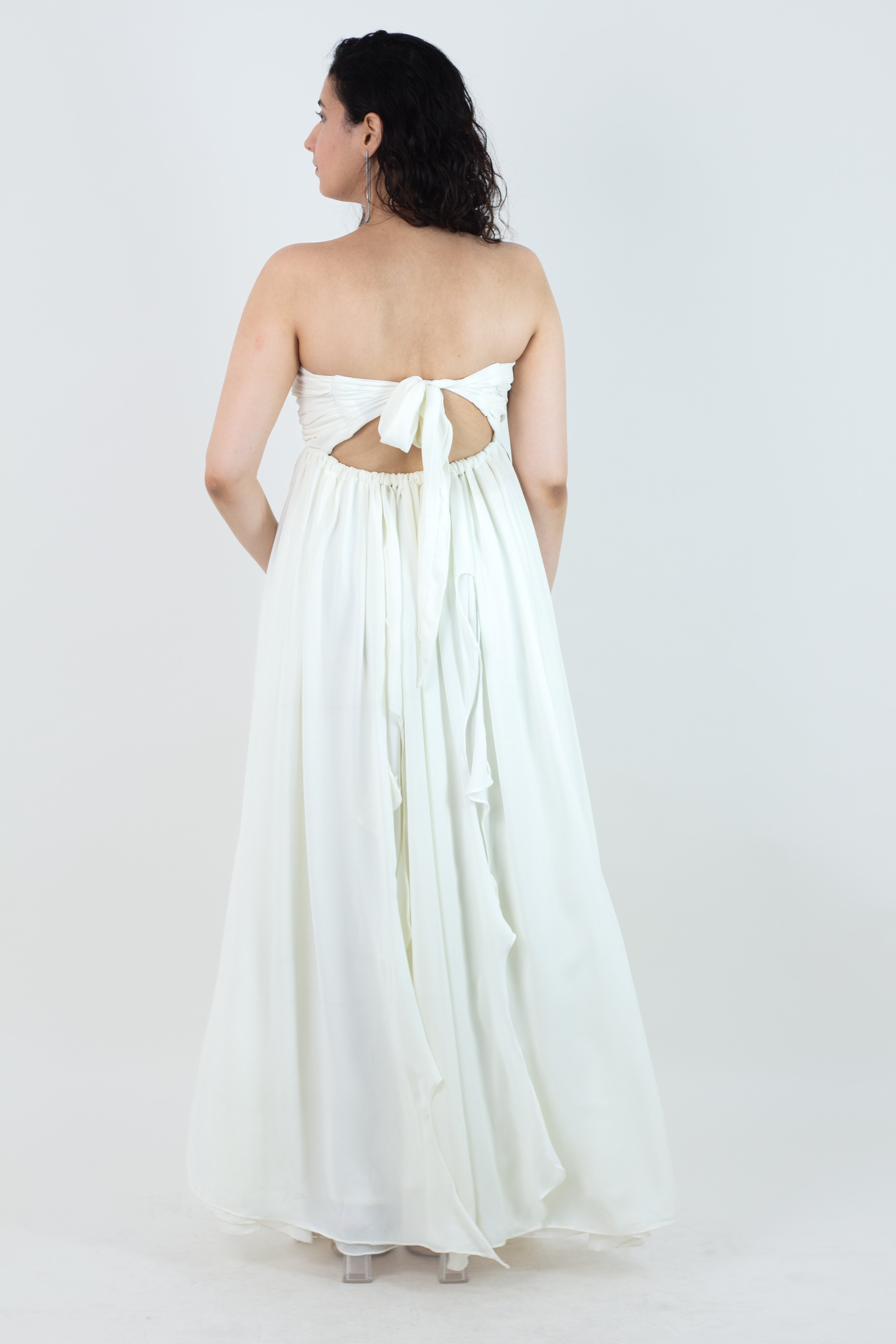 White Mimosa Maxi