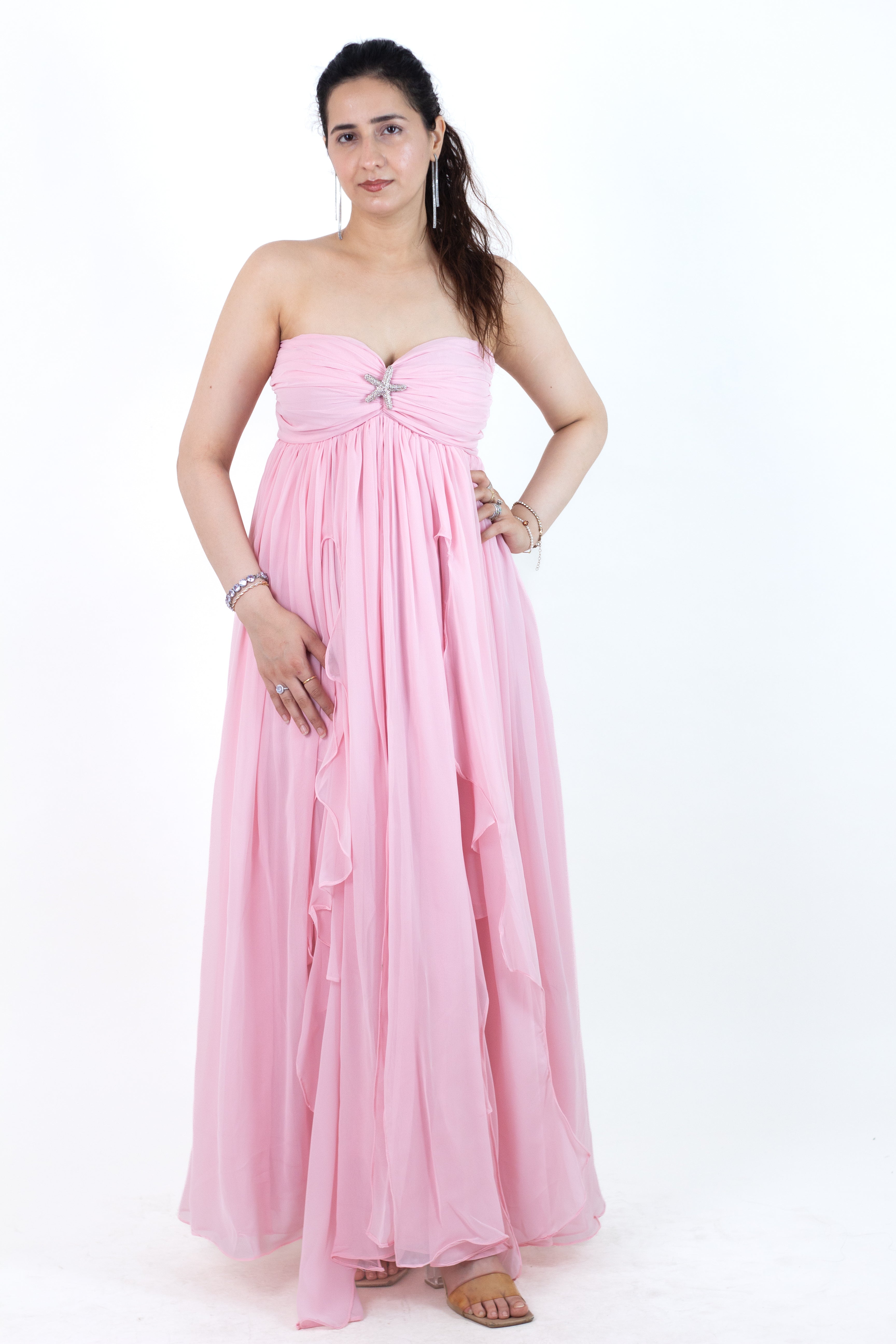 Pink Mimosa Maxi