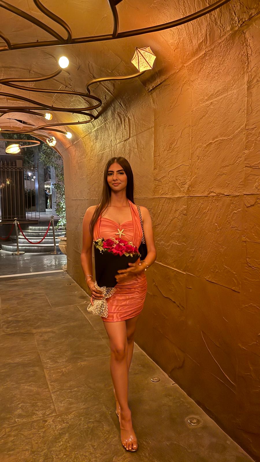 Muse Halter Dress(with lining)