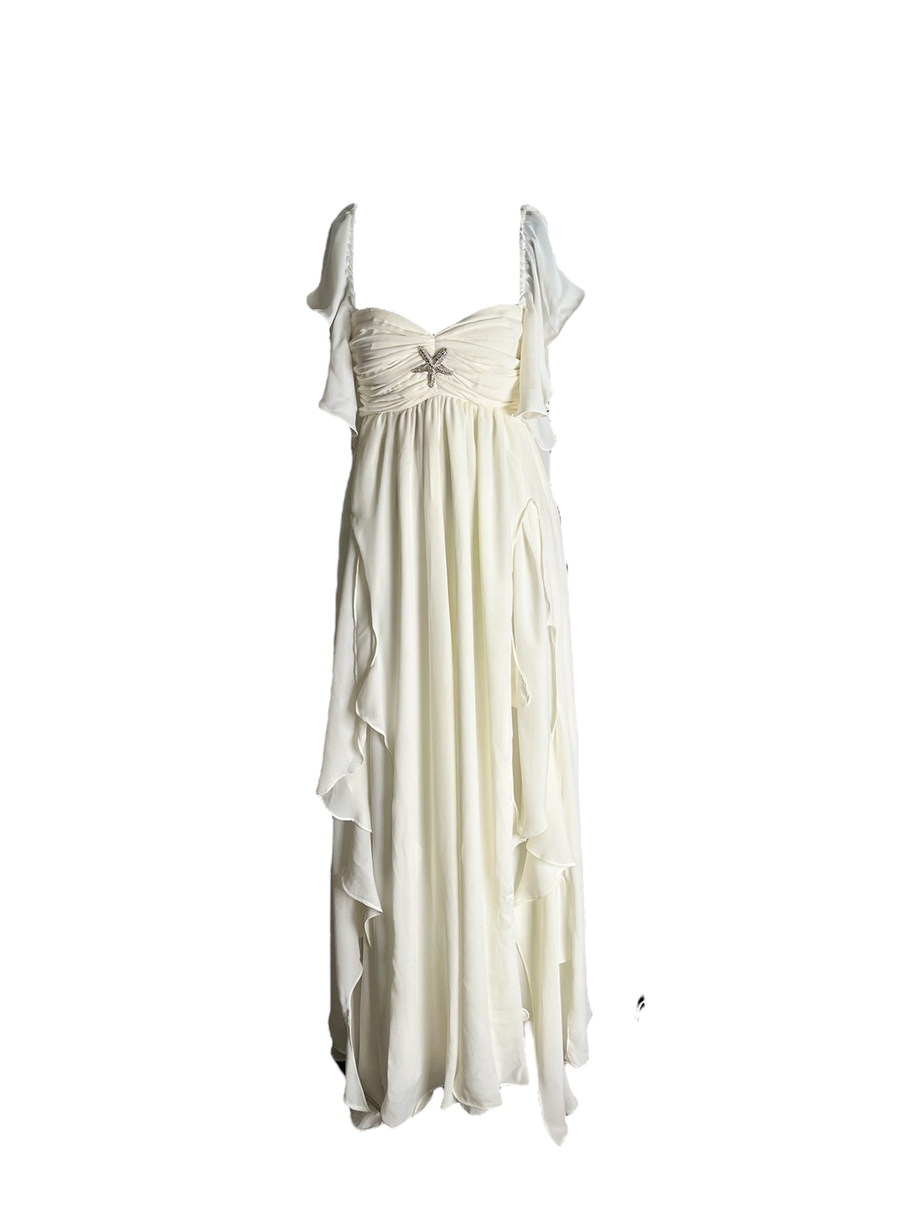 White Mimosa Maxi