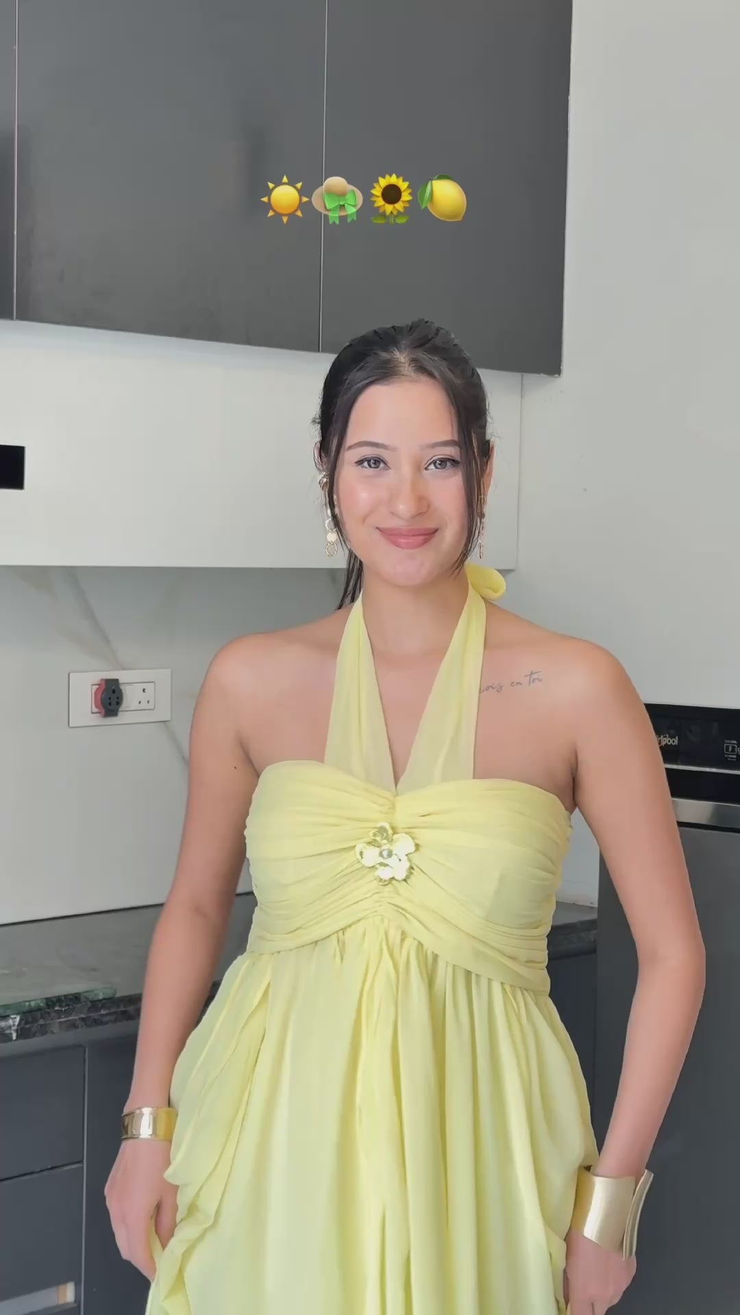 Yellow Scarlet Maxi