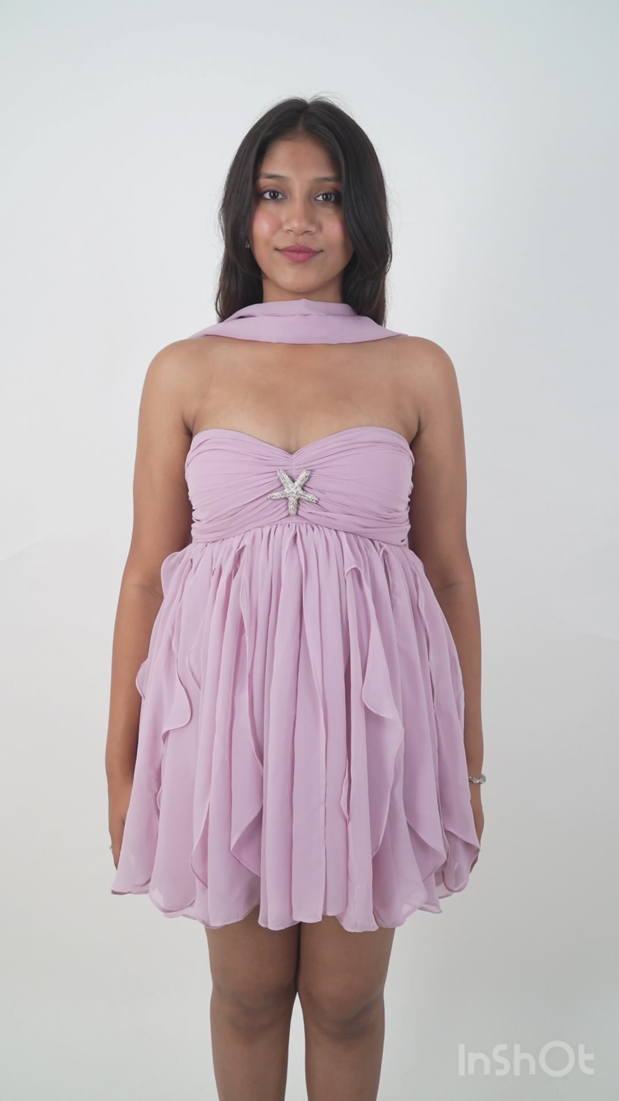 Starfish Mauve Mini Dress