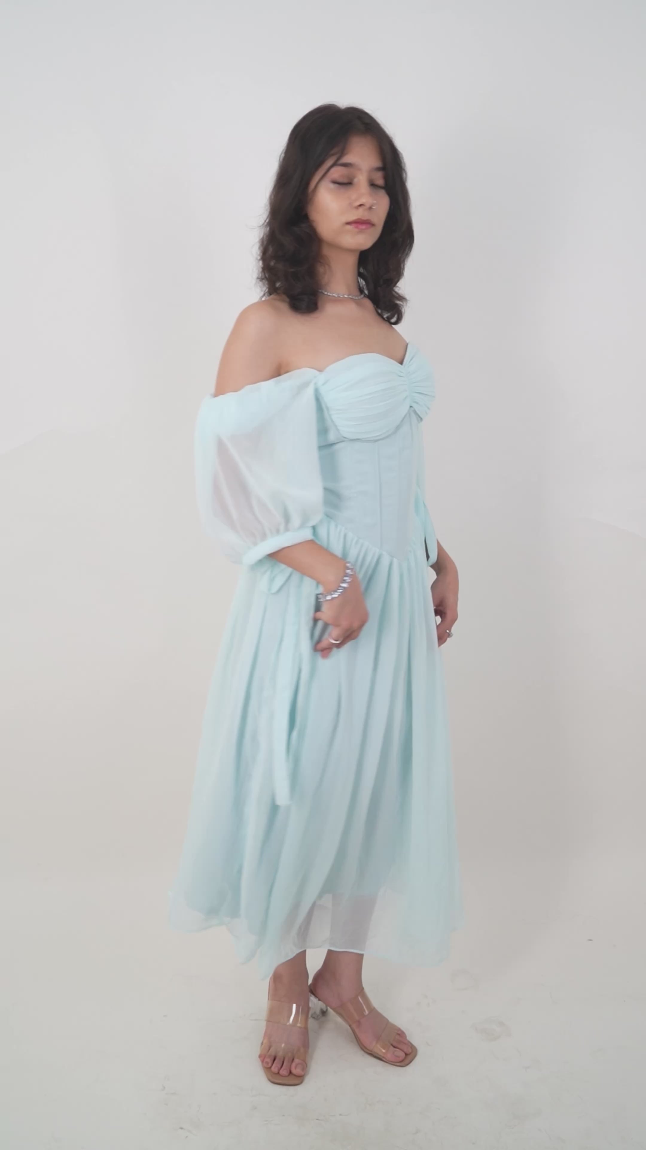 Georgia Ice Blue Maxi