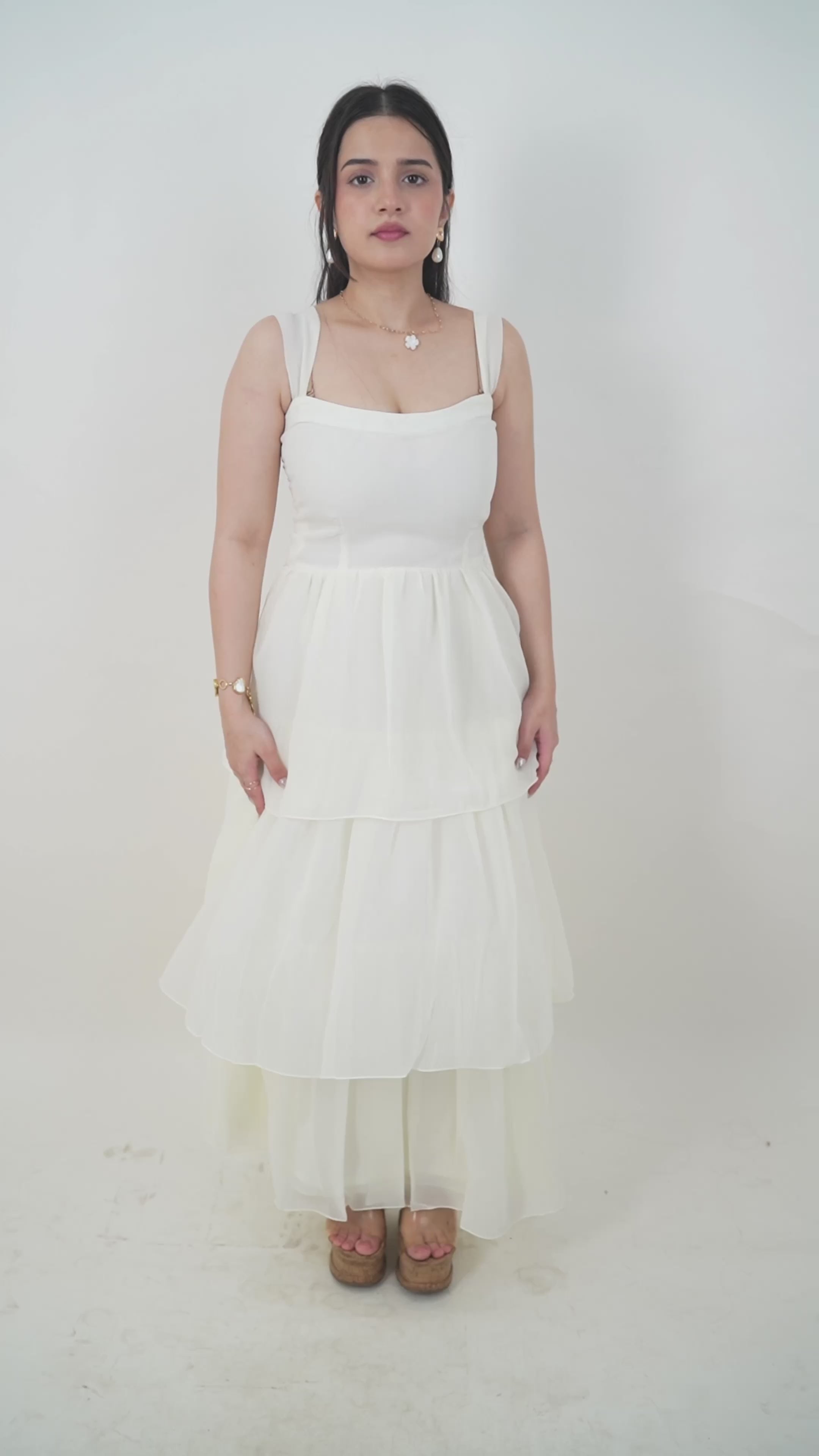 Cindy White Maxi