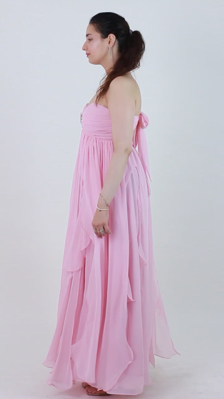 Pink Mimosa Maxi